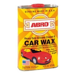 Auto vasks Car Wax 473ml ABRO SW300 cena un informācija | Auto ķīmija | 220.lv