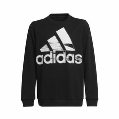 Bērnu Sporta Krekls bez Kapuča Adidas Sweat Logo Melns S6466288 cena un informācija | Zēnu jakas, džemperi, žaketes, vestes | 220.lv