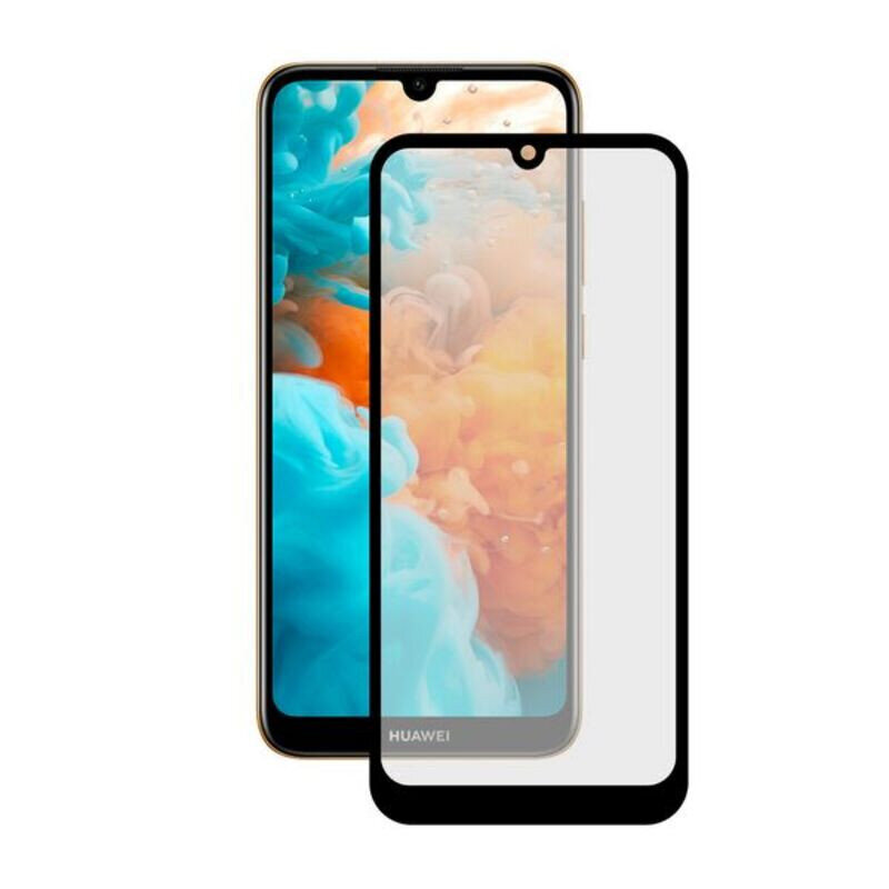 Rūdīts Mobilā Telefona Ekrāna Aizsargstikls Huawei Y6 2019 KSIX Extreme 2.5D Melns cena un informācija | Ekrāna aizsargstikli | 220.lv