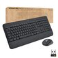 Tastatūra, pele Logitech MK650 cena un informācija | Klaviatūras | 220.lv