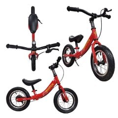 Балансировочный велосипед Aoli, красный цена и информация | Балансировочные велосипеды | 220.lv