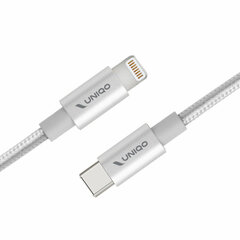 Кабель USB-C—Lightning SBS UNIQO 1 m Белый kaina ir informacija | Кабели для телефонов | 220.lv