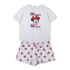 Pajama Minnie Mouse Dāma Pelēks cena un informācija | Naktskrekli, pidžamas | 220.lv