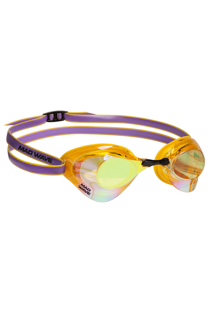 Peldbrilles Turbo Racer II Rainbow, dzeltenas cena un informācija | Peldēšanas brilles | 220.lv