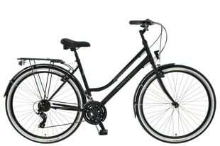 Sieviešu velosipēds Kands Galileo, 28", 150-167 cm, Shimano, Melns цена и информация | Велосипеды | 220.lv