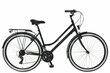 Sieviešu velosipēds Kands Galileo, 167-185 cm, Shimano, Melns цена и информация | Velosipēdi | 220.lv