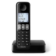 Philips D2501B, черный цена и информация | Стационарные телефоны | 220.lv
