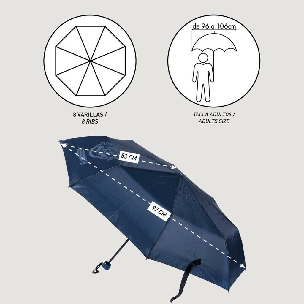 Salocāms lietussargs Harry Potter Zils (Ø 97 cm) cena un informācija | Bērnu aksesuāri | 220.lv