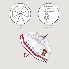 Зонт Harry Potter Красный (Ø 89 cm) цена и информация | Harry Potter Одежда, обувь и аксессуары | 220.lv