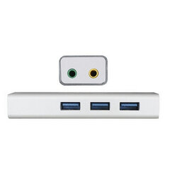 Ārējā skaņas karte approx! APPUSB51HUB USB 3.0 3.5 mm cena un informācija | Skaņas kartes | 220.lv