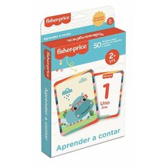 Карты Fisher Price Aprende a contar! (ES) x 50 цена и информация | Настольные игры, головоломки | 220.lv