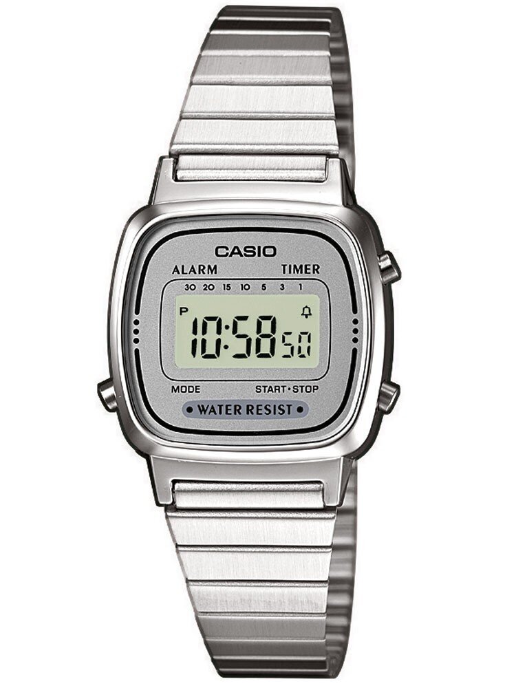 Unisex Pulkstenis Casio LA670WEA-7EF Digitāls Vintage цена и информация | Sieviešu pulksteņi | 220.lv