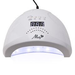Nagu lampa Dual LED UV 48w MollyLux cena un informācija | Pedikīra, manikīra piederumi | 220.lv