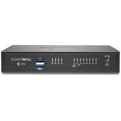 Firewall SonicWall TZ270 PLUS - ADVANCED EDITION 3YR cena un informācija | Rūteri (maršrutētāji) | 220.lv