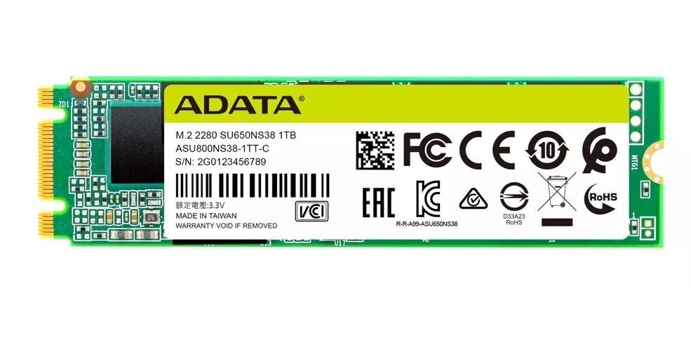 Adata Ultimate SU650, 1TB cena un informācija | Iekšējie cietie diski (HDD, SSD, Hybrid) | 220.lv