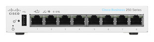 Cisco CBS250 Managed L3 Gigabit Ethernet (10/100/1000) Grey cena un informācija | Komutatori (Switch) | 220.lv