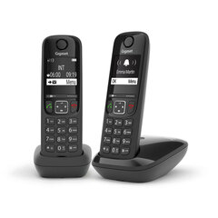 Беспроводный телефон Gigaset AS690 Duo цена и информация | Стационарные телефоны | 220.lv