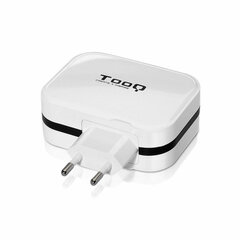 Сетевое зарядное устройство TooQ TQWC-1S04WT USB x 4 34W Белый цена и информация | Зарядные устройства для телефонов | 220.lv