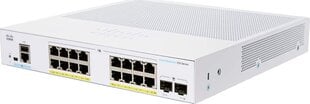 Cisco CBS250-16P-2G-EU tīkla slēdzis L2/L3 Gigabit Ethernet (10/100/1000) cena un informācija | Komutatori (Switch) | 220.lv