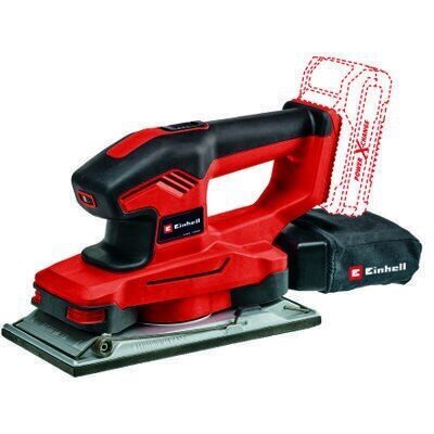 Slīpmašīna Einhell TE-OS 18/230 Li Solo Sheet sander 11000 RPM 22000 OPM Melns, Sarkans цена и информация | Slīpmašīnas | 220.lv