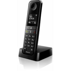 Беспроводный телефон Philips D4701B (Пересмотрено B) цена и информация | Стационарные телефоны | 220.lv