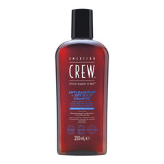 Šampūns pret blaugznām + sausai galvas ādai, AMERICAN CREW, 250 ml цена и информация | Шампуни | 220.lv