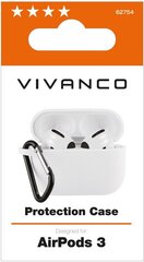 Vivanco защитный чехол AirPods 3, белый цена и информация | Наушники | 220.lv