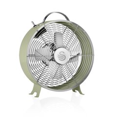 Galda Ventilators Swan RETRO SFA12630GR (zaļā krāsā) цена и информация | Вентиляторы | 220.lv