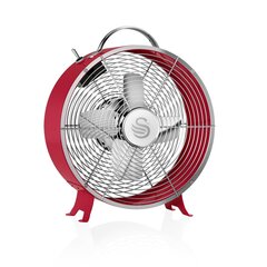 Galda Ventilators Swan RETRO SFA12630RN Sarkans цена и информация | Вентиляторы | 220.lv
