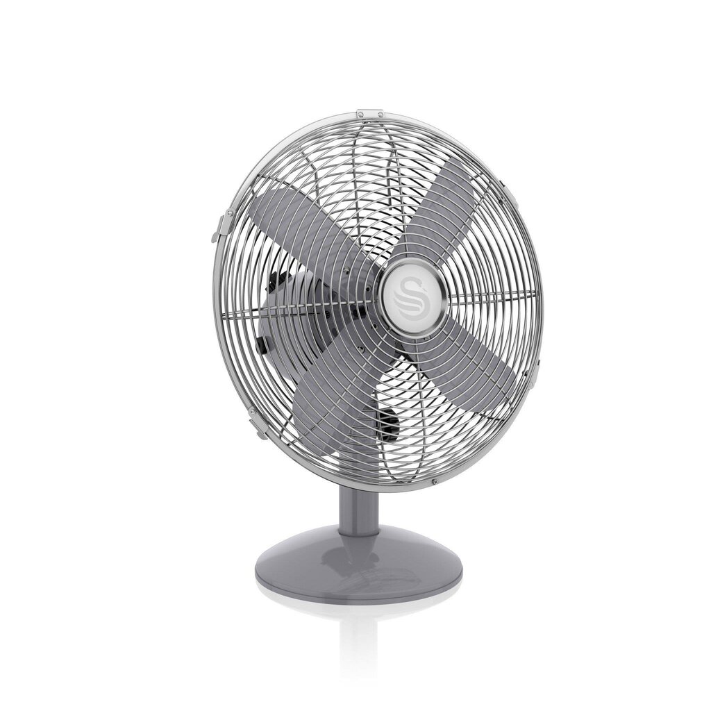 Galda ventilators Swan RETRO SFA12620GRN Pelēks cena un informācija | Ventilatori | 220.lv