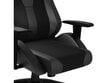 Spēļu krēsls Polsterēts sēdeklis, melns цена и информация | Biroja krēsli | 220.lv