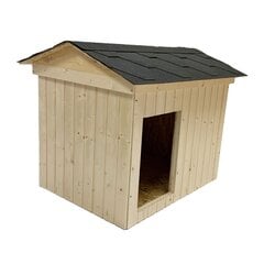 Собачья будка Karjala XL, утепленная, натуральная цена и информация | Лежаки, домики | 220.lv