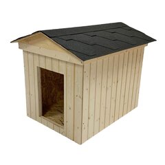 Собачья будка Nord XL, утепленная, натуральная цена и информация | Лежаки, домики | 220.lv
