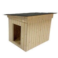 Собачья будка Norway XL, утепленная, натуральная цена и информация | Лежаки, домики | 220.lv