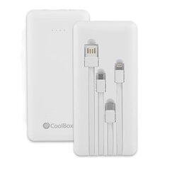 Powerbank CoolBox COO-PB10K-C1 цена и информация | Зарядные устройства Power bank | 220.lv