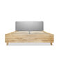 Ozolkoka gulta ar veļas kasti Slim, 140x200, gaiši pelēks cena un informācija | Gultas | 220.lv