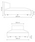 Ozolkoka gulta ar veļas kasti Ol.WOOD, 200x200, Dark honey cena un informācija | Gultas | 220.lv