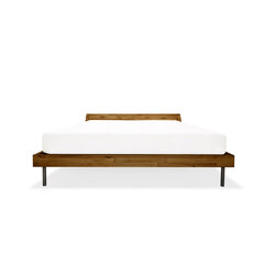 Дубовая кровать Shortie, 160x200, Havana цена и информация | Кровати | 220.lv