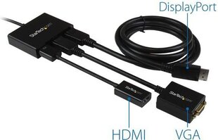 Адаптер Startech MSTDP123DP           DisplayPort x 3 цена и информация | Коммутаторы (Switch) | 220.lv