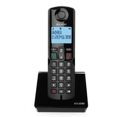 Стационарный телефон Alcatel S280 Чёрный цена и информация | Стационарные телефоны | 220.lv