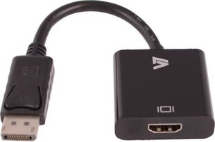 Адаптер для DisplayPort на HDMI V7 CBLDPHD-1E           Чёрный цена и информация | Адаптеры и USB разветвители | 220.lv