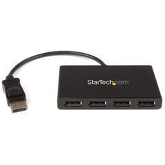 Sadalītājs DisplayPort Startech MSTDP124DP Melns cena un informācija | Komutatori (Switch) | 220.lv