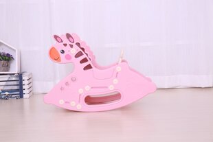 Šūpuļzirgs Pony 2in1, rozā цена и информация | Детские качели | 220.lv