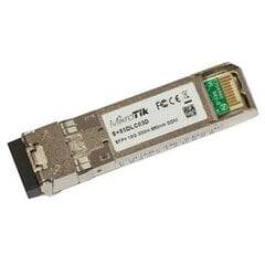 SFP+ MultiMode Šķiedru Modulis Mikrotik S+85DLC03D 300 m cena un informācija | Rūteri (maršrutētāji) | 220.lv