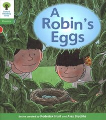 Oxford Reading Tree: Level 2: Floppy's Phonics Fiction: A Robin's Eggs: A Robin's Eggs, Level 2 cena un informācija | Grāmatas pusaudžiem un jauniešiem | 220.lv