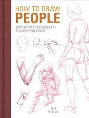 How to Draw People: Step-by-step lessons for figures and poses cena un informācija | Grāmatas par veselīgu dzīvesveidu un uzturu | 220.lv