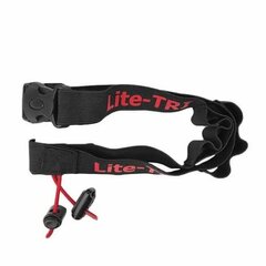 Latswim Lite-Tri Sacensību Jostiņa Želejām & Numura piestiprināšanai Race Belt Black cena un informācija | Citas fitnesa preces | 220.lv