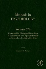 Carotenoids: Biological Functions of Carotenoids and Apocarotenoids in Natural and Artificial Systems, Volume 674 цена и информация | Развивающие книги | 220.lv