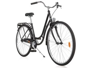 Retro velosipēds Baana Hermanni 28", melns cena un informācija | Velosipēdi | 220.lv