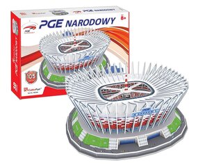 Cubicfun | Stadium PGE nacionālā 3D 3D puzzle. cena un informācija | Konstruktori | 220.lv
